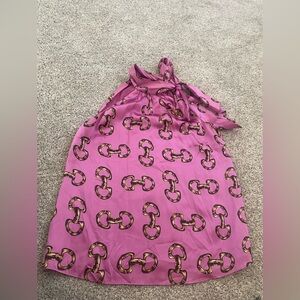 INC Concepts Silk Halter Top SZ 4 XLNT